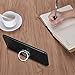 Phone Ring, Casegory Phone Holder Stand with Stylish Finger Spinner and 360° Zinc Alloy Cell Phone Grip. Good Phone Kickstand Ring for iPhone X/8/7/6/5, iPad, Samsung Galaxy S9/S8/S7/S6 - Silver