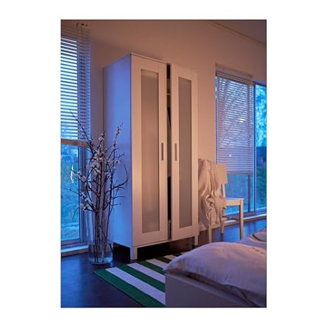 Ikea Aneboda Wardrobe Armoire White Amazon In Home Kitchen