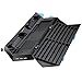 URPOWER 3 in 1 PS4 Vertical Stand Console Cooler with Cooling Fan, Dualshock 4 Charging Station, Controller Charging Station with 14 Slot Game Disc Storage, 3 HUB USB Ports