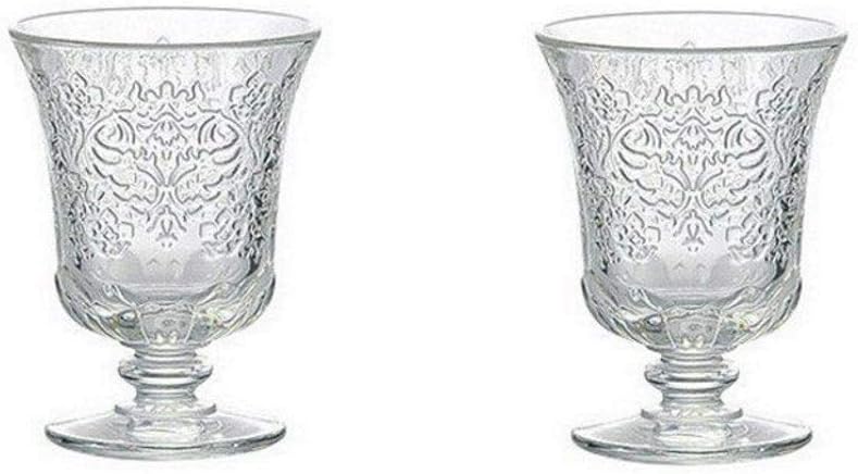 La Rochere Amboise Water Wine Goblet Glass Set of 2, Transparent, 2 Count (Pack of 1)
