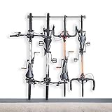 Monkey Bars Garage Bike Rack 2.0 - Stores 4 Bikes - Heavy Duty Garage Bike Storage