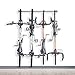 Monkey Bars Garage Bike Rack 2.0 - Stores 4 Bikes - Heavy Duty Garage Bike Storage