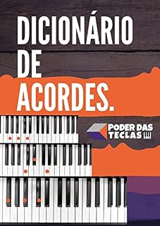 Livro Dicionário de acordes PODER DAS TECLAS