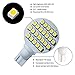 GRV T10 921 194 24-2835 SMD LED Bulb lamp Super Bright Warm White AC/DC 12V-24V Pack of 10
