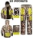 NEW VIEW Hunting Jacket Water Resistant Hunting Camouflage Hooded for Men,Hunting Suit (Camouflage-2, S)