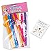 Bachelorette Party Decorations Supplies Naughty Pack, Party Straws, Team Bride Temporary Tattoos, Confetti, Ice Cube Trays, and Bachelorette Party Games