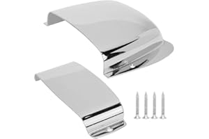 CYTGOUPER Pickup Bridge Cover, Zinc Alloy Bass Protective Cover Iron Bass Protective Cover for Jazz Bass (Silver)