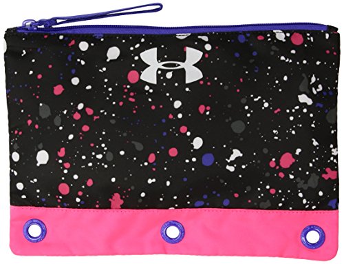 Under armour girls  pencil case, black/penta pink, one size