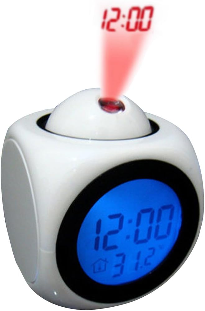 Mily Alarm Clock Projection On Ceiling Atomic Projects Wall