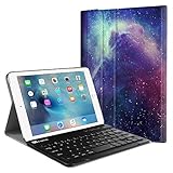Fintie iPad Mini 4 Keyboard Case - Blade X1 Slim Shell Lightweight Cover w/Magnetically Detachable Wireless Bluetooth Keyboard for Apple iPad Mini 4 (2015 Release), Galaxy