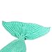 Feiuruhf Mermaid Tail Sleeping Blanket for Adults, Teens, Kids Crochet Snuggle Mermaid, All Seasons, Green