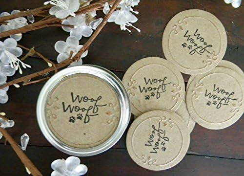 Dog Jar Labels, Mason Jar Labels, Canning Jar Stickers, Gift Tags, Dog Party Favors, Dog Treat Stickers, Puppy Stickers