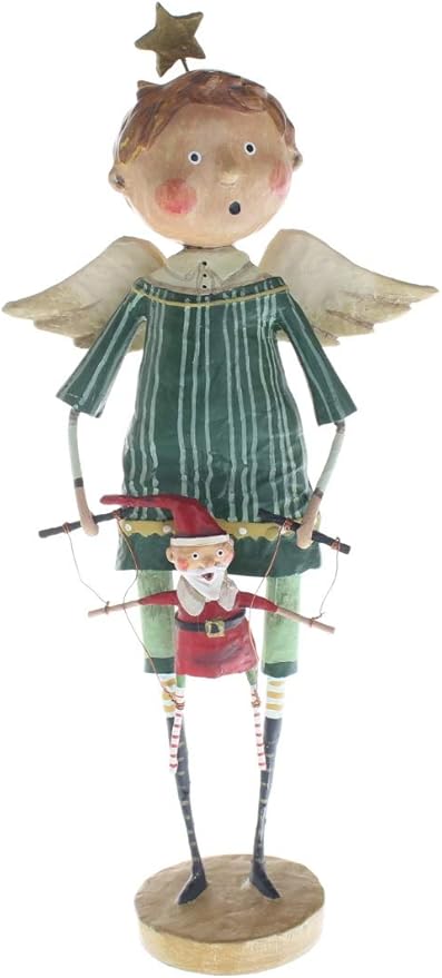 Amazon Lori Mitchell クリスマス パペティア 天使の置物 10インチ 置物 オブジェ オンライン通販