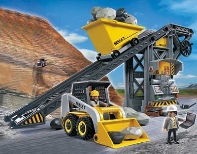 PLAYMOBIL® 4041 - Förderanlage mit Kompaktlader