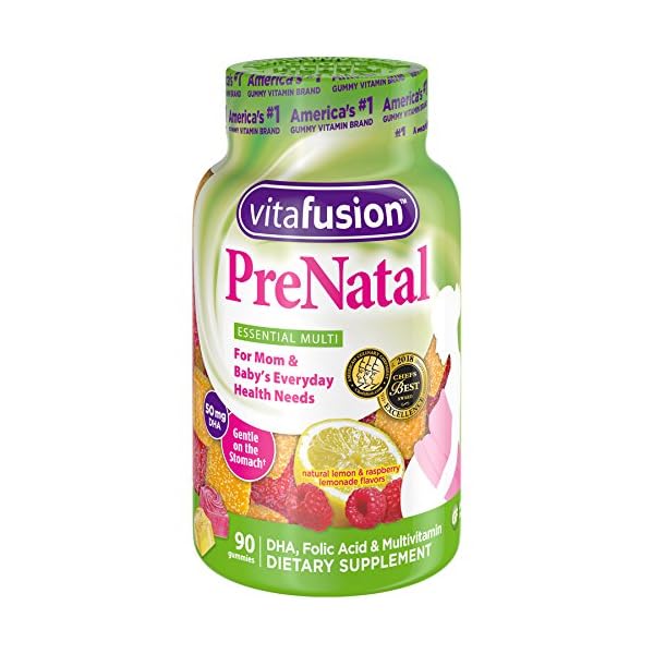 Vitafusion Prenatal, Gummy Vitamins, 90 Count (Packaging May Vary