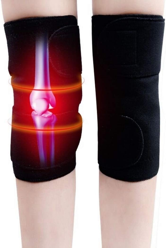 LiaoTI Magnetic Therapy Large Range Knee Protector Self Heating Knee Pads Knee Support Belt Knee Care 1pair