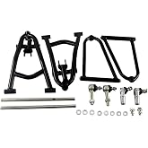 AluK&uuml;hl Front Upper &amp; Lower A Arm fit Yamaha Raptor 700 YFM700 +2+1 Wider Extended A-ARM