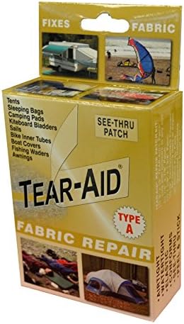 Tear-Aid Fabric Repair Kit, Gold Box Type A