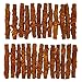 Dentley's Gourmet Rawhide Stuffed Rolls Dog Treats - Sweet Potato & Chicken 25 Rolls Per Pack