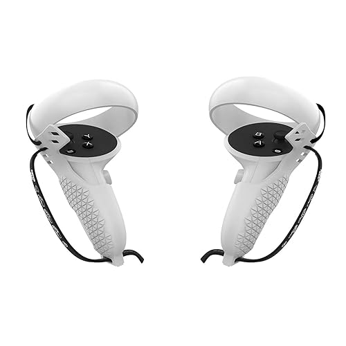 AMVR Controller Grips for Oculus Quest 2, Silicone Touch