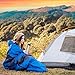 HiHiker Camping Sleeping Bag + Travel Pillow w/Compact Compression Sack – 4 Season Sleeping Bag for Adults & Kids – Lightweight Warm and Washable, for Hiking Traveling & Outdoor Activitiesthumb 2