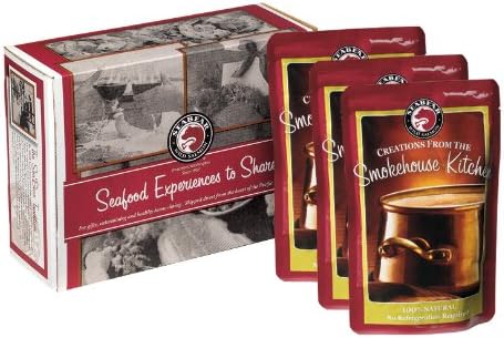 Smoked Wild Alaskan Salmon Chowder (Three 12 oz. pouches)