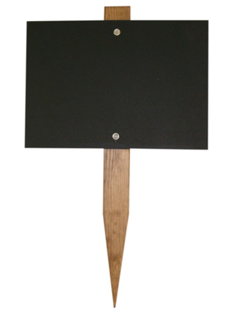 Chalkboards UK Mini Garden Stake, Wood, Black, 15 x 10.5 cm WC947 — image 1
