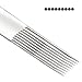 ACE Needles 50 pcs. 9 Flat Shader Pre-made Sterile Tattoo Needles - 9F