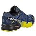 Salomon Men's Speedcross 4 GTX Trail Runner, Slate Blue/Blue Depth/Corona Yellow, 9 D US