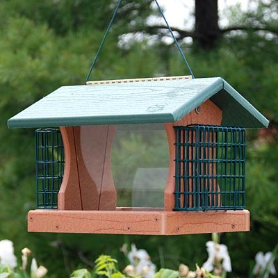 Woodlink Going Green Large Premier Bird Feeder With Suet Cages  Model GGPRO2