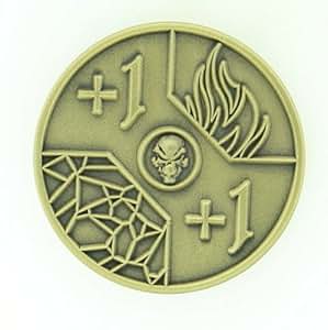 Amazon.com : MTG MAGIC THE GATHERING 1/1 &amp; -1/-1 MTG COUNTERS Antique ...