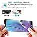 [2 Pack] Samsung Galaxy Note 5 Privacy Tempered Glass Screen Protector, Haodewei [Easy-Install] Bubble Free [Touch Sensitive] +1 Pack Carbon Fiber Back Protector