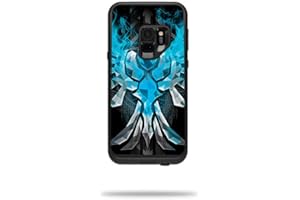 MightySkins Skin Compatible with LifeProof Samsung Galaxy S9 fre Case - Blue Reborn | Protective, Durable, and Unique Vinyl D