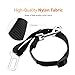 OMorc Dog Seat Belt, [3 Pack] Dog Harness Pet Car Vehicle Seatbelt Pet Safety Leash Leads for Dogs/Cats, Nylon Fabric Material, 19-27 Inch Adjustable - Black