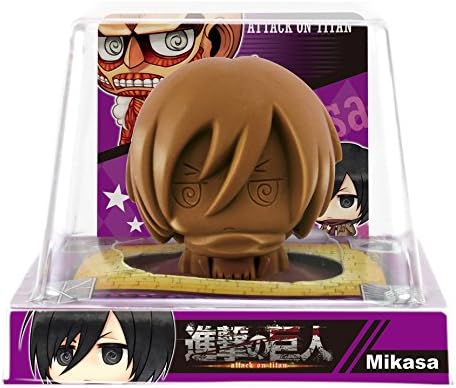 Amazon 進撃の巨人立体チョコ キャラクター選択不可 1個 ハート チョコレート菓子 通販