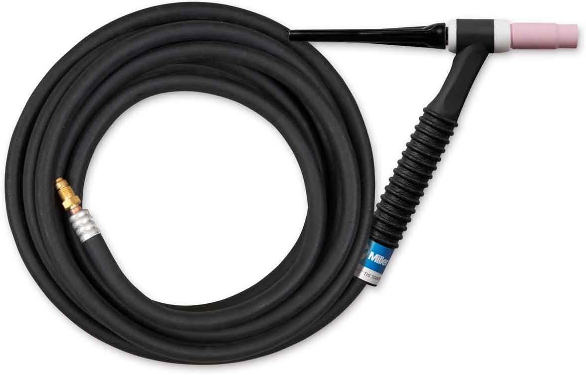 MillerWeldcraft A-150 TIG Torch Kit w/Accessories, 12.5', Rubber, WP1712RM