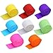 82ft Streamer Paper Decorations Assorted Colors Crepe Paper for Birthday Party Wedding Holiday Christmas Decoration, 8 Rolls