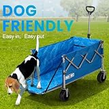 Overmont 300L Folding Festival Trolley Cart All-Terrain 330L Load 150KG view 7