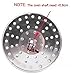 MAYMII 5x5x7 Inch Beans Peanut Coffee Roaster Drum for BBQ Rotisserie Ovenware Capacity