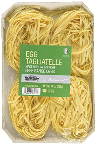 Sanremo Egg Pasta, Tagliatelle, 10 oz (Pack of 4) - Thumbnail 5