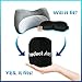 Cooling Gel Memory Foam Neck & Travel Pillow Kit. 3D Memory Foam Sleep Mask & Ear Plugs. Patent Pending Cervical Contour Design is Ideal for Airplane or Car Travel. Portable Microfiber Carrying Bag.