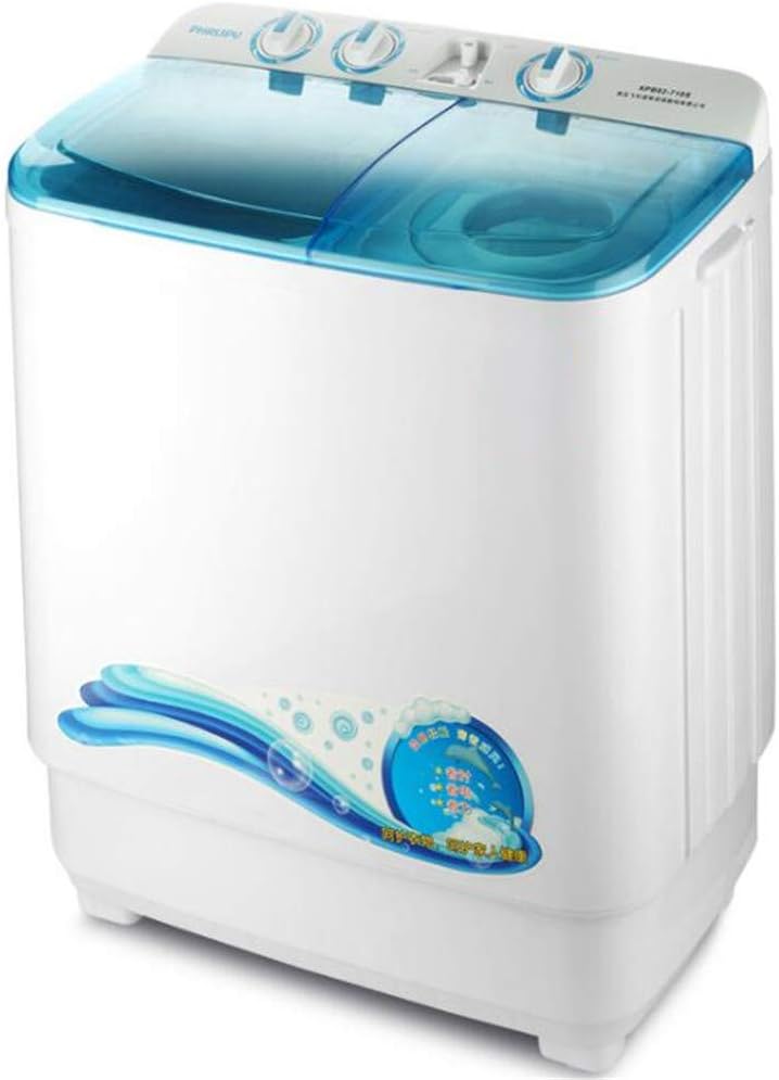 STEAM PANDA Small Washing Machine 9.0KG Twin Tub Washing Machine Wash/Spin Cycle Compartments 450w 220v