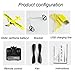RC Plane,Remote Control RC Helicopter Plane Glider Airplane EPP Foam 2CH 2.4G Toys by Dacawin (Yellow)