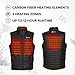 Venture Heat Men's Heated Vest with Battery Pack - Insulated Electric Jacket Puffer Layer, Roam 2.0