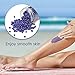 Wax Beans - LuckyFine Hard Wax Beans Hard Body Wax Beans Hot Film, Hair Removal Depilatory Wax Beads for Women Men, Suit for Body Facial Arm Legs and Sensitive Areas Bikini Area 300g/10oz (Lavender)