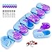 Pill Organizer,Sleek AM/PM Twice a Day Large Case with 7 Day Travel Containers