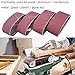 Sackorange 16 PCS 4 inch x 24 inch Abrasive Sanding Belts - 4 Each of 40 80 120 240 Grit Aluminum Oxide Sanding Belts For Belt sander (4 x 24 inch)