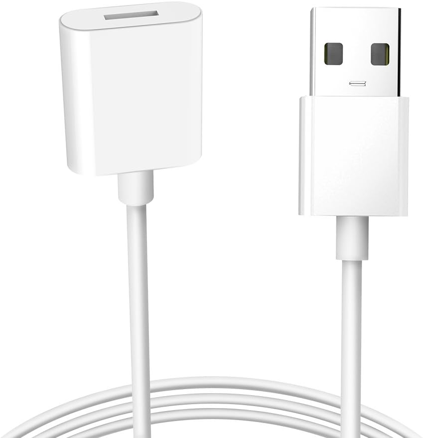 Simpeak Charging Cable Compatible with Apple Pencil, 1.5m, White