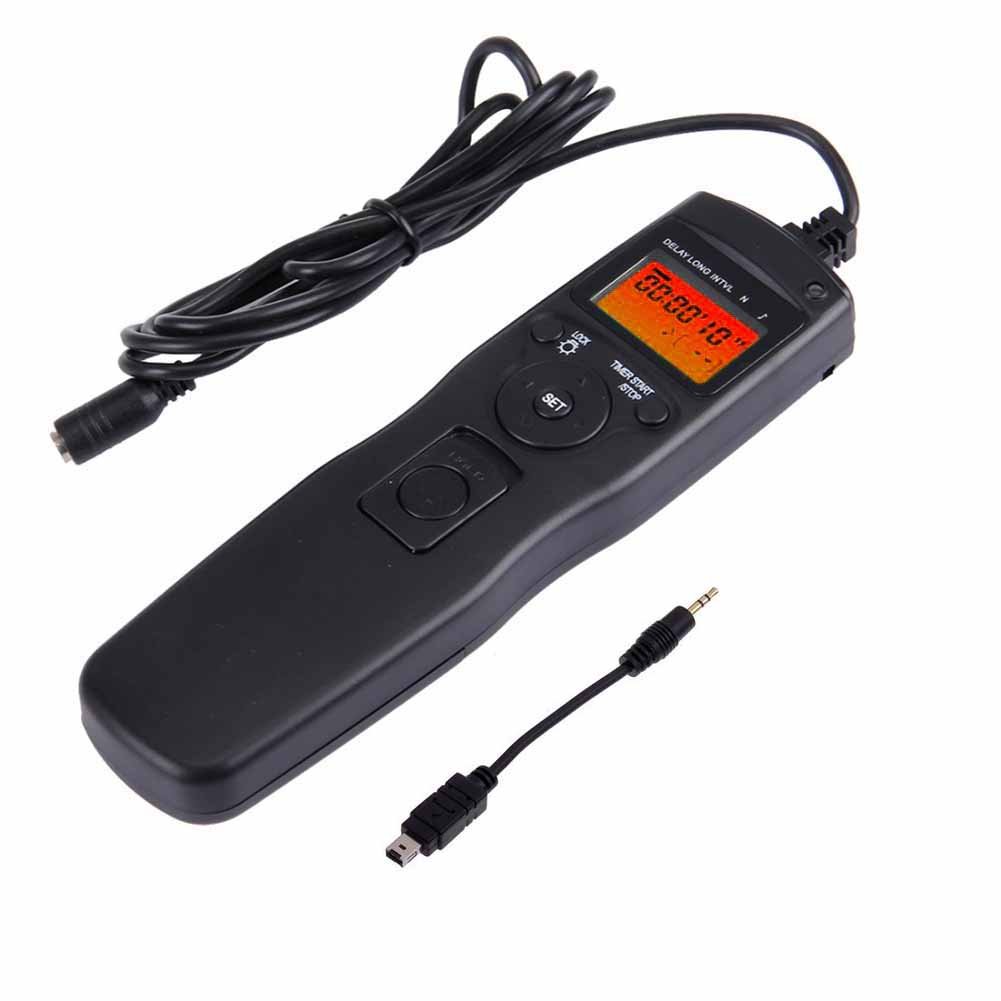RGBS LCD Timer Shutter Release Time Lapse Intervalometer Remote Control for Nikon D90 D600 D610 D3100 D3200 D3300 D5000 D5100 D5200 D5300 D7000 Digital DSLR Camera