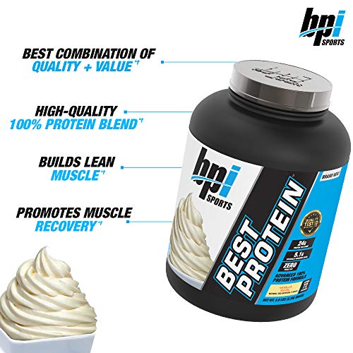 image for BPI Sports Best Protein - 100% Whey Protein Blend - Muscle Growth, Rec